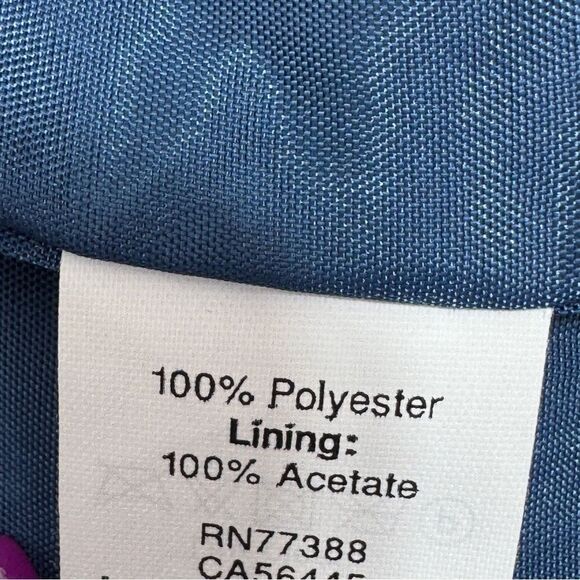 J. Crew Tropical Floral Sateen Crop Blazer Jacket Blue Pink 12 - Picture 10 of 12